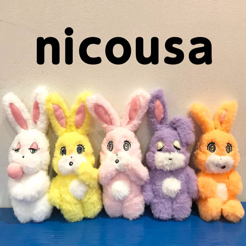 過去に発売開始後、即完売となったnicousa（にこうさ）グッズ