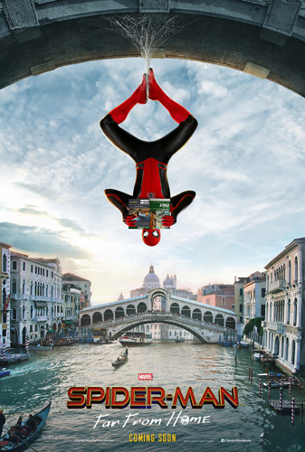 『スパイダーマン：ファー・フロム・ホーム』海外版ポスター（ヴェネチア）