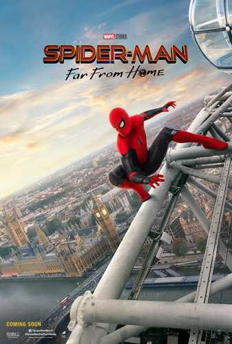 『スパイダーマン：ファー・フロム・ホーム』海外版ポスター（ロンドン）