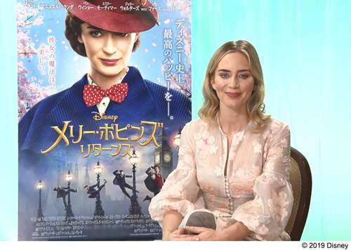 エミリー・ブラント「新世代のメリー・ポピンズになれて光栄」