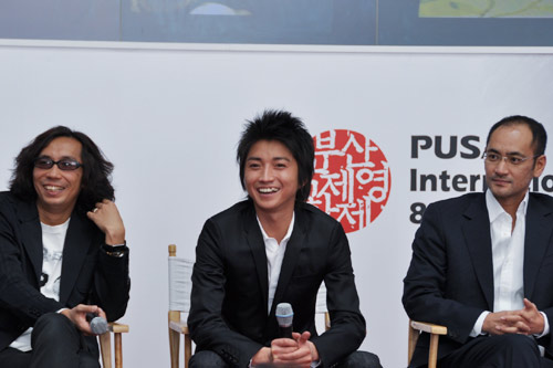 韓国でも大人気！藤原竜也、行定監督、吉田修一が釜山映画祭に出席