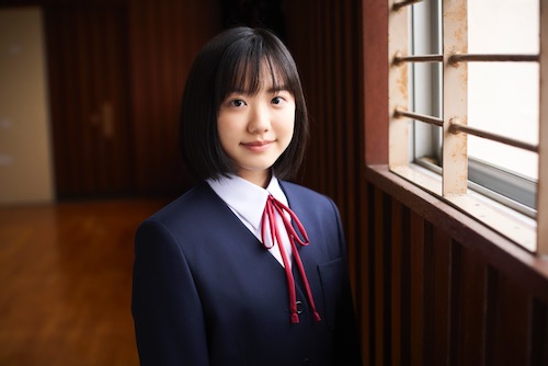 クランクイン直後の芦田愛菜
(C) 2020「星の子」製作委員会