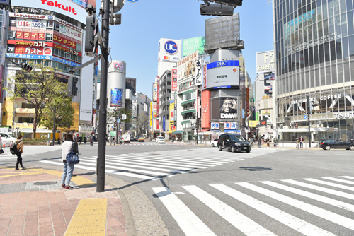 渋谷スクランプル交差点