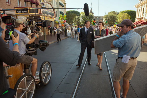 『ウォルト・ディズニーの約束』メイキング風景
(C) 2014 Disney Enterprises, Inc.