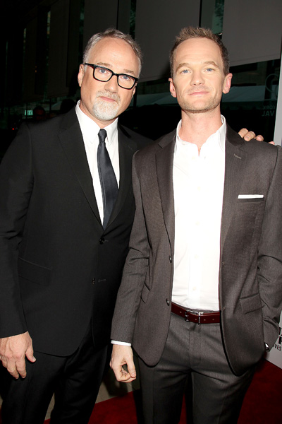 ニューヨーク映画祭でのデヴィッド・フィンチャー監督（左）
(C) 2014 Twentieth Century Fox