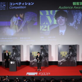 第34回東京国際映画祭にて
（C）2021 TIFF