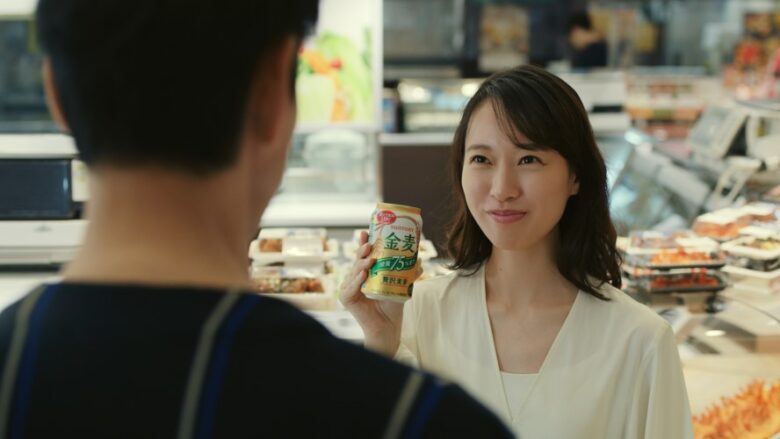「金麦〈糖質７５％オフ〉」新ＴＶ－ＣＭ