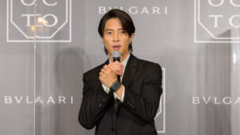 山下智久「前に進んでいきたい」ブルガリイベントでさらなる飛躍を誓う