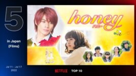 平野紫耀にギャップ萌え！ 『honey』がNetflix TOP10で急浮上！