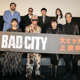 『BAD CITY』初日舞台あいさつの様子