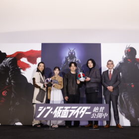 庵野秀明監督が『シン・仮面ライダー』舞台挨拶で続編の構想を披露「もうタイトルも決めていて」