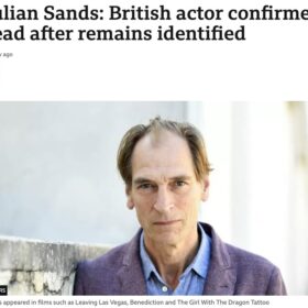 英俳優ジュリアン・サンズ、死亡が確認される 今年1月ハイキング中に行方不明