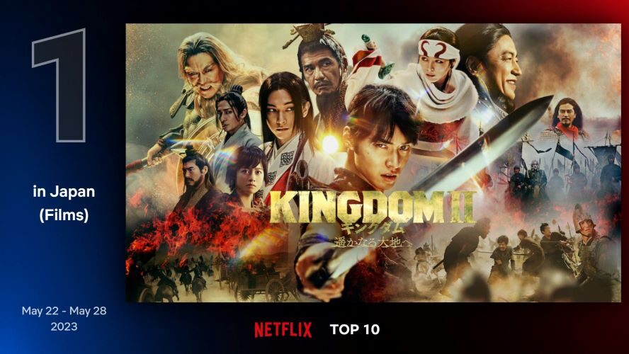 最新作『キンムダム 運命の炎』が今夏公開！ 前2作がNetflix TOP10でランクイン
