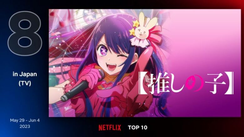 Netflix日本Top10（TV）今週の8位『【推しの子】』