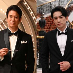 唐沢寿明＆町田啓太、タキシード姿で権力者が集うパーティーへ…『連続ドラマW フィクサー』Season3は幕開けから嵐の予感!?