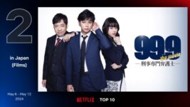 松本潤が超型破りな弁護士を演じて大ヒット！ 人気ドラマの劇場版がNetflix TOP10で2位！