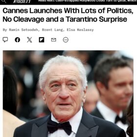 ロバート・デ・ニーロの“トランプ批判”で開幕早々波乱!? 第78回カンヌ国際映画祭がスタート