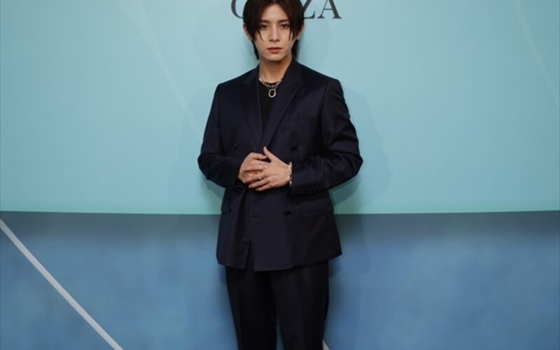 山田涼介、輝きの秘訣を告白!?「先日ソロでライブをやったときも…」／ティファニー銀座オープニングイベント