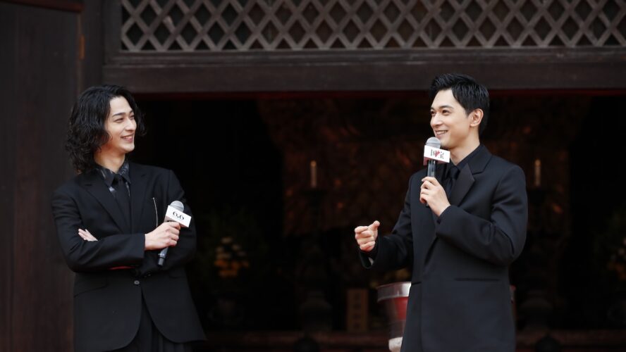 吉沢亮×横浜流星「集大成で代表作に」 “国宝”東寺で映画『国宝』ジャパンプレミア開催