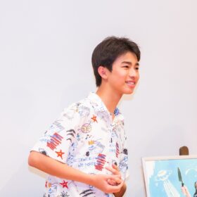 原田芳雄の孫・原田琥之佑、憧れの俳優は岡田准一!? 初主演作『海辺へ行く道』小豆島で凱旋上映