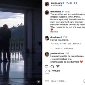 デミ・ムーアのInstagramより（@demimoore）