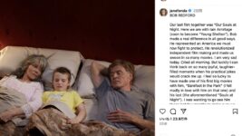 ロバート・レッドフォード逝去にハリウッドから追悼の声　メリル・ストリープ「偉大なライオンが逝った」