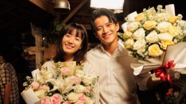 小栗旬×ハン・ヒョジュ、赤西仁×中村ゆりが見せた“素の笑顔” 『匿名の恋人たち』オフショット公開