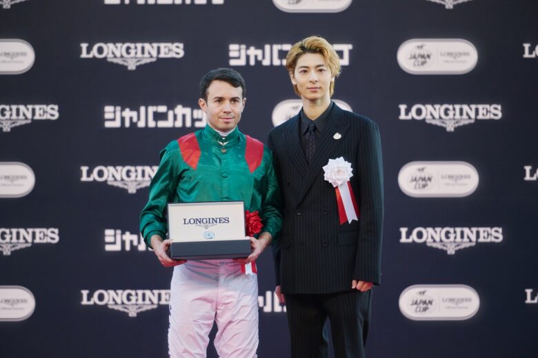 「ロンジン賞 第４５回ジャパンカップ」の表彰式