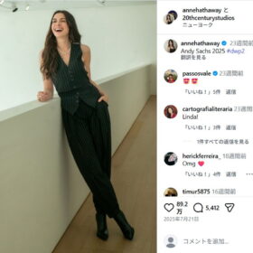 アン・ハサウェイの洗練ファッションが楽しみな『プラダを着た悪魔2』