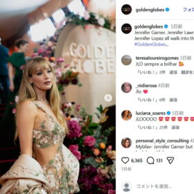 ネイキッドドレスもゴージャス！ “3人のジェニファーたち”のゴールデングローブ賞ファッションチェック