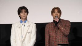 山中柔太朗、“照れながら本音”の告白！ 映画『純愛上等！』完成披露で会場が恋に落ちた夜