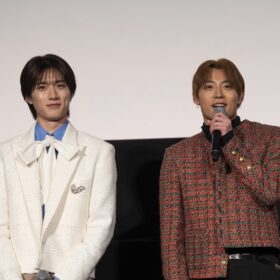 山中柔太朗、“照れながら本音”の告白！ 映画『純愛上等！』完成披露で会場が恋に落ちた夜