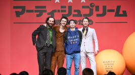 ティモシー・シャラメvs窪塚洋介、卓球映画のヒーローが壇上に！ 『マーティ・シュプリーム 世界をつかめ』ジャパンプレミア