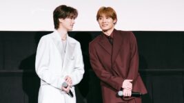 山中柔太朗＆髙松アロハ「ポップコーンの匂いで実感」 愛に包まれた『純愛上等！』初舞台挨拶