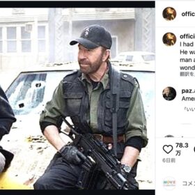 シルヴェスター・スタローンのInstagramより（@officialslystallone）