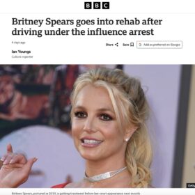 ブリトニー・スピアーズ、薬物乱用者向け治療施設へ　逮捕後に決断…息子の言葉が転機に