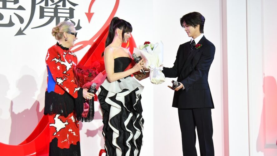 &TEAM・Kも祝福！ メリル＆アン来日『プラダを着た悪魔２』20年ぶり再集結にファン歓喜