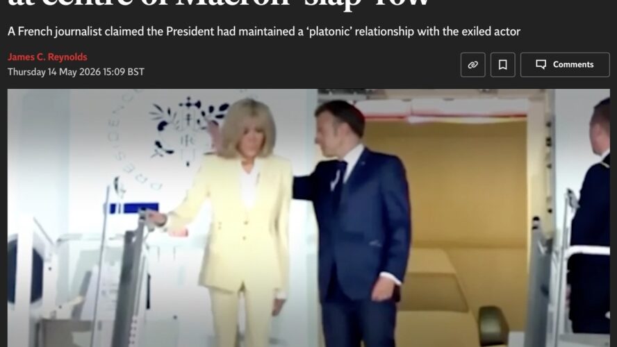 「平手打ち騒動」の裏に女優の存在？ マクロン大統領とゴルシフテ・ファラハニ“親密メッセージ”報道再燃