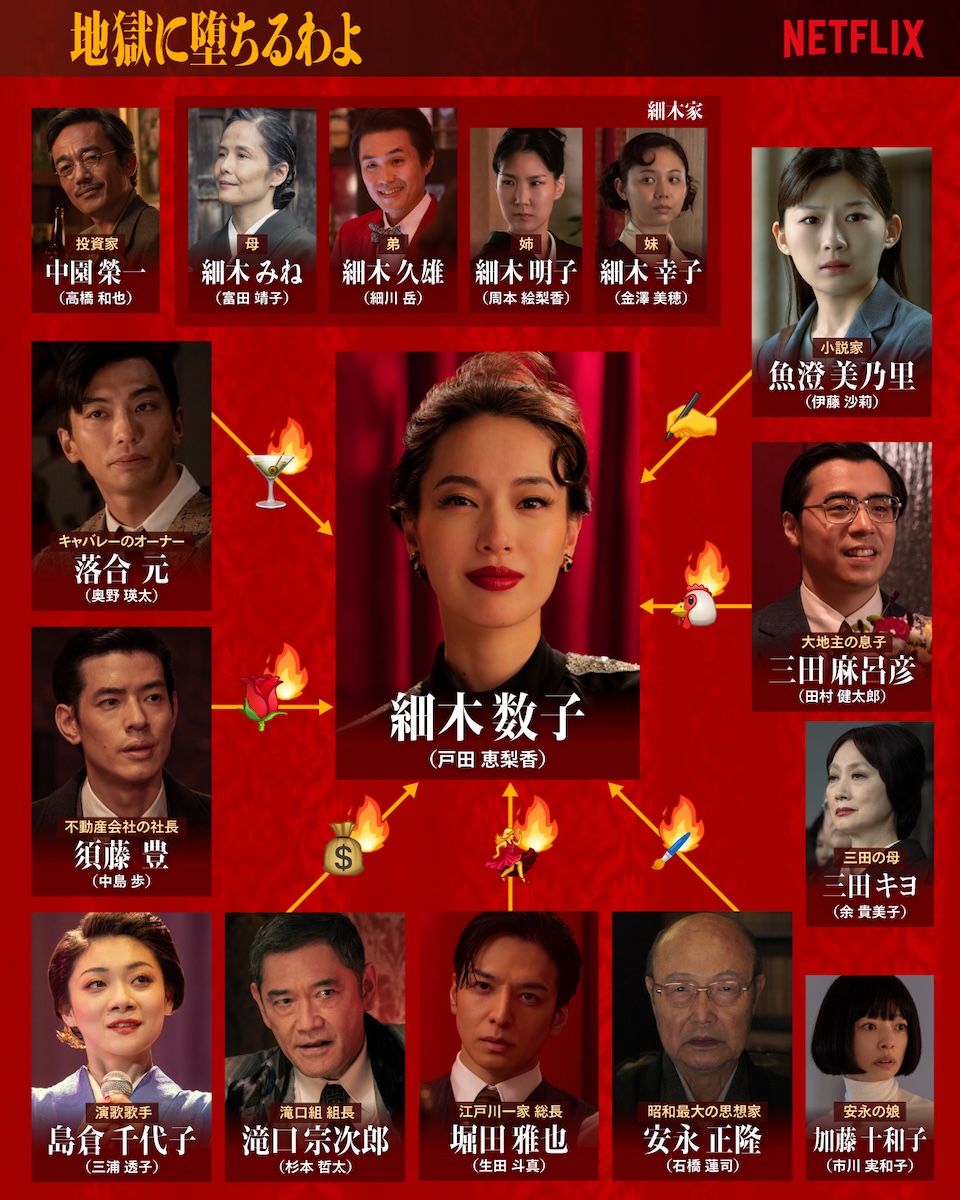 『地獄に堕ちるわよ』