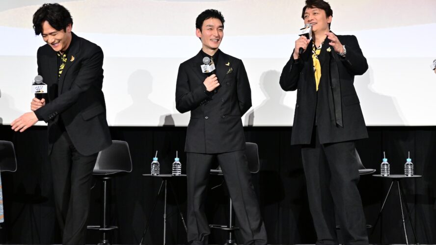稲垣吾郎・草彅剛・香取慎吾が爆笑トーク連発 『バナ穴 BANA_ANA』公開記念イベント開催