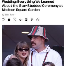 テイラー・スウィフト結婚式が桁違い！ 1000人招待、ポール・マッカートニーも祝福