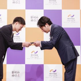 二宮和也「野村不動産ソリューションズ 新ブランド戦略＆新CM発表会」