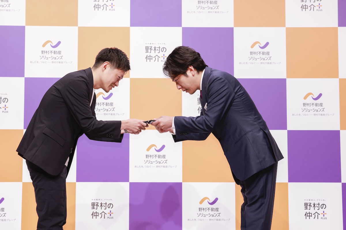 二宮和也「野村不動産ソリューションズ 新ブランド戦略＆新CM発表会」