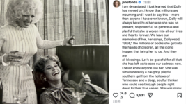 『9時から5時まで』ドリー・パートン死去、80歳　ジェーン・フォンダら共演者が追悼