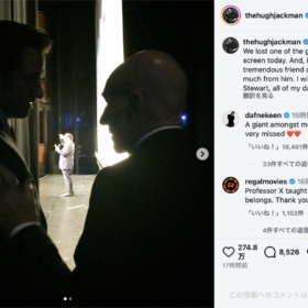  ヒュー・ジャックマンのInstagramより（@thehughjackman）