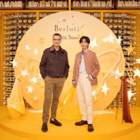 ベルルッティCEOジャン＝マルク・マンスヴェルトと阿部亮平