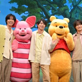 櫻井翔、阿部亮平＆川島如恵留とプーさん100周年イベント登壇！ 3人が語る“なんにもしない”時間